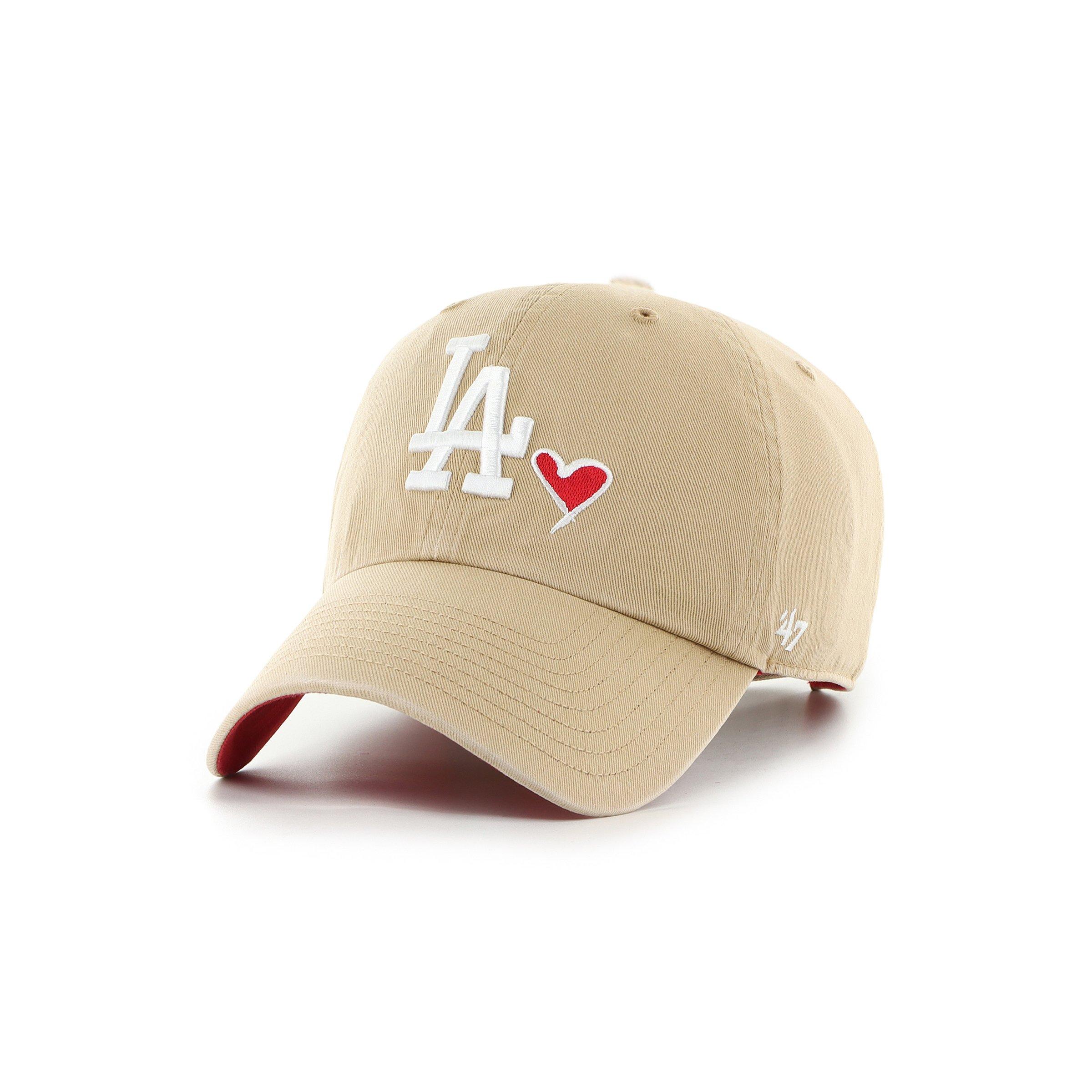 47 Los Angeles Dodgers Icon Cleanup Snapback Hat - Khaki - TAN